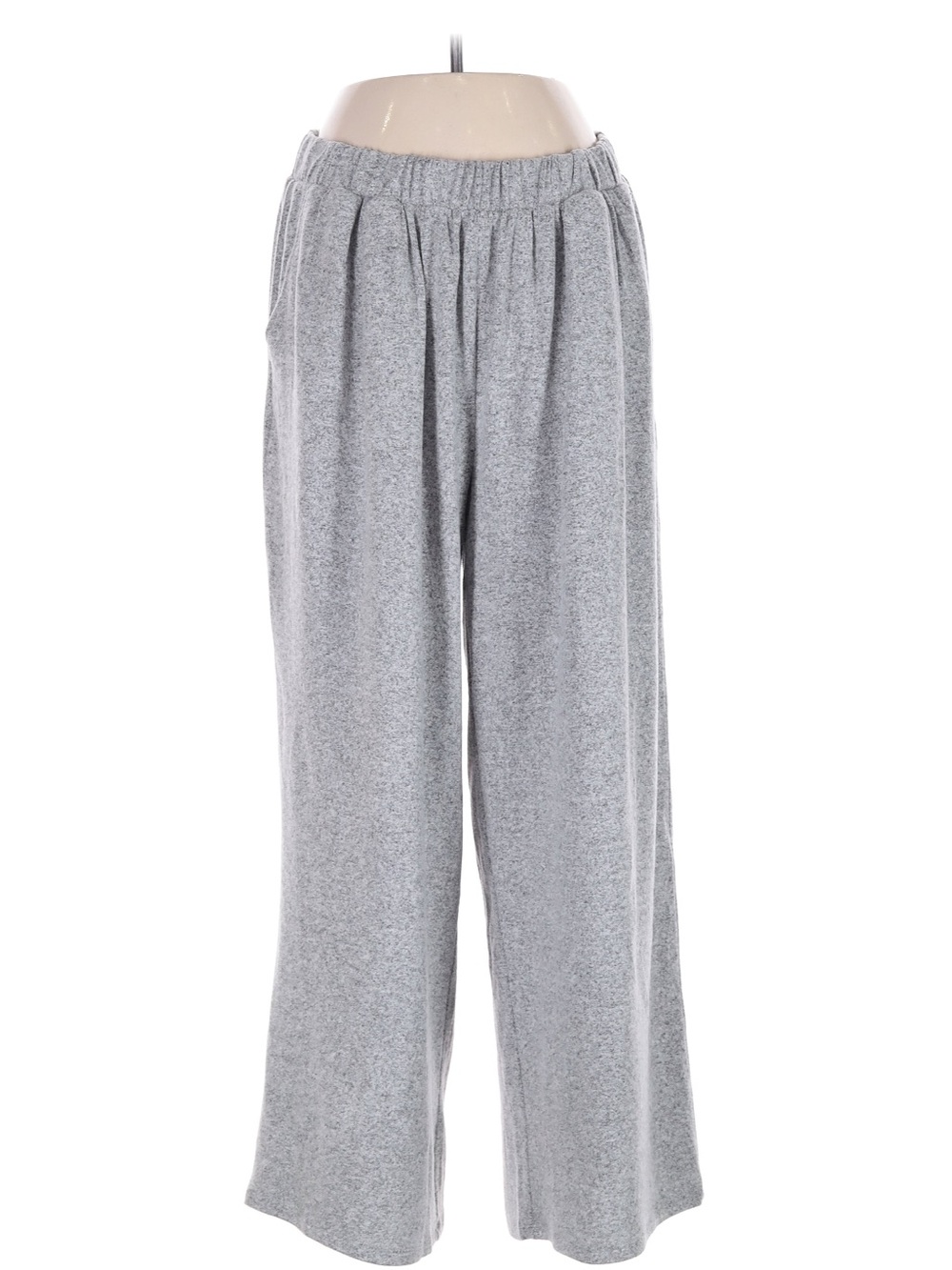 Cacique Gray Wide-Leg Lounge Pants
